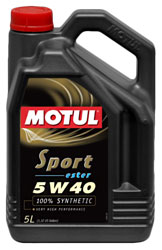 Click for a larger picture of Motul SPORT Synthetic Engine Oil