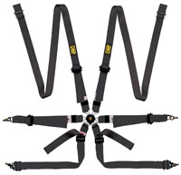 Click for a larger picture of OMP ONE VERSA 2x2 Pull Up, Pull Down Harness, FIA