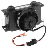 Click for a larger picture of Setrab Fanpack: Series 1 Cooler, 13 Row, with 12 v Fan