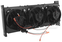 Click for a larger picture of Setrab Series 1 Fanpack Cooler, 60 Row, with three 12 v Fans