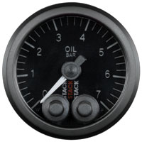 Large photo of Stack Pro-Control Oil Pressure Gauge, 0-7 Bar, 52mm, Pegasus Part No. ST3501