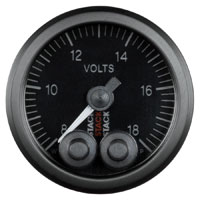 Large photo of Stack Pro-Control Battery Voltage Gauge, 8-18 Volt, Pegasus Part No. ST3516