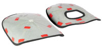 Click for a larger picture of Tillett Dinamica Black Panel Set for STD B5 Seat