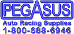 Pegasus Auto Racing Supplies 1-800-688-6946