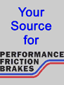 Pegasus is your source for Performance Friction Brake Pads!